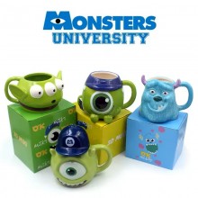 Monsters University Mike Sullivan Alien anime ceramic mug cup