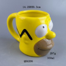 The Simpsons anime ceramic mug cup
