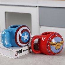 The Avengers Iron Spider man Hulk Batman ceramic m...
