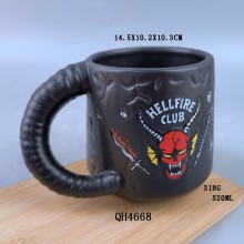 Stranger Things anime ceramic mug cup