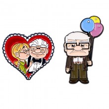 Cartoon Movie Enamel Alloy Pins Brooches