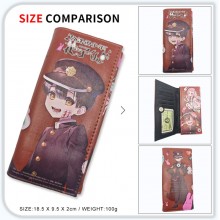 Toilet-bound Hanako-kun anime long wallets card ho...