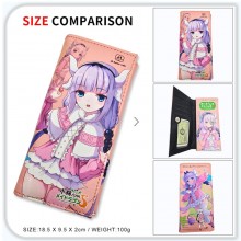 Miss Kobayashi's Dragon Maid long wallets card holder purse