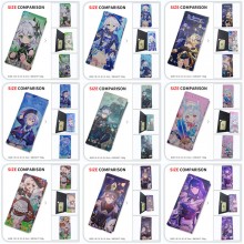 Genshin Impact game long wallets card holder purse