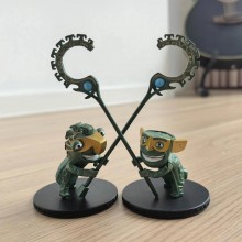 2PCS NeZha 2 anime figures set