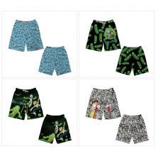 Rick and Morty anime anime beach short pants summe...