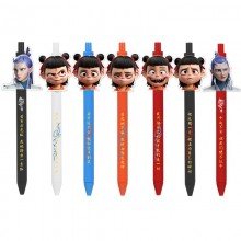 NeZha 2 anime ballpoint pen ball pens(5pcs a set)