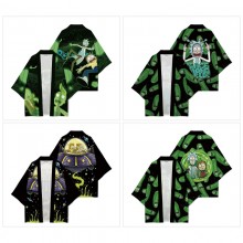 Rick and Morty anime kimono cloak mantle