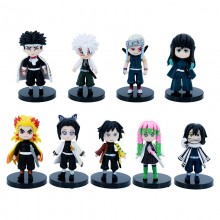 9PCS Demon Slayer anime figures set(OPP bag)