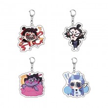 NeZha 2 anime acrylic key chain keychains