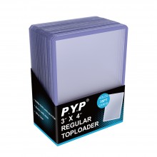 P.Y.P 3*4 35PT toploaders card case card holder (blue light,PVC)
