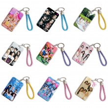 IVE star ID cards holders cases lanyard key chain