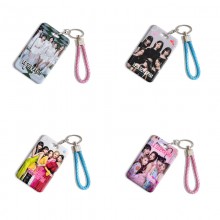 LESSERAFIM star ID cards holders cases lanyard key...