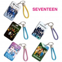 SEVENTEEN star ID cards holders cases lanyard key ...