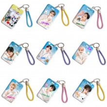 Straykids star ID cards holders cases lanyard key ...