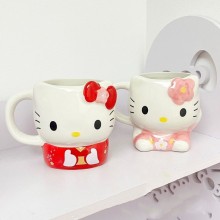 Hello Kitty anime ceramic cup mug