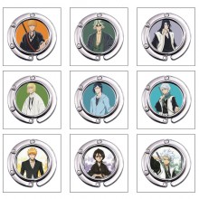 Bleach anime alloy portable bag hanger hook holder