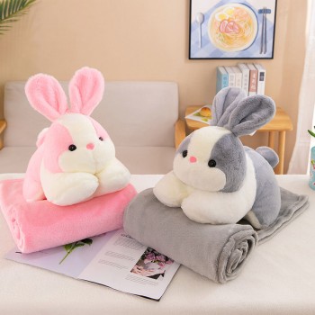 Rabbit anime air conditioning quilt blanket 40*160cm