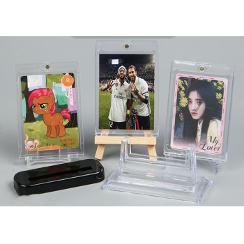 base and bracket of acrylic magnetic card holder photo display decoration