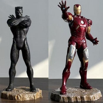 The Avengers Iron Man Black Panther Action Figure