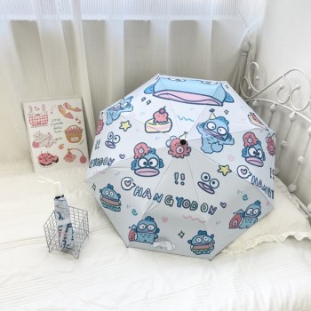 Ugly Fish Hanton anime automatic umbrella