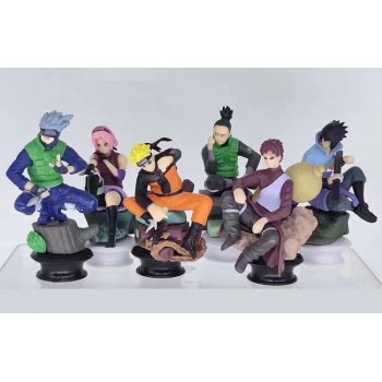 6pcs Naruto anime figures set(OPP bag)