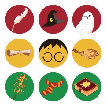 Harry Potter stickers(20pcs a set)
