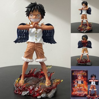 One Piece Seraphim Angel Monkey D Luffy anime figure