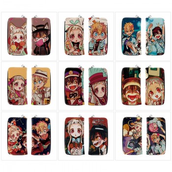 Toilet-bound Hanako-kun anime long zipper wallet purse