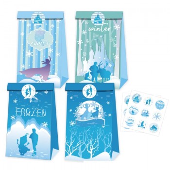 Frozen Elsa Anna anime paper goods bag gifts bags(price for 12pcs)