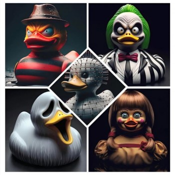 Classic Halloween Horror Movie Character Ornaments Model Figures