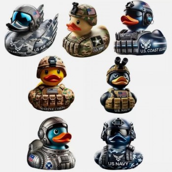 Veteran Tribute Duck Resin Figurine