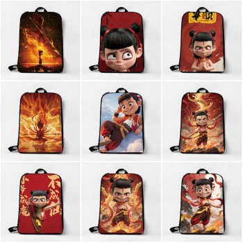 Nezha 2 anime backpack bags