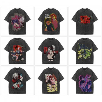 Dandadan anime 250g direct injection cotton t-shirts