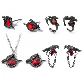 Love and Deepspace game brooch pin necklace ring