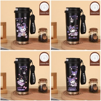 Kuromi anime Coffee Cup 316 Stainless Steel Thermal Cup