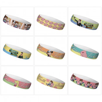 Gravity Falls anime sports headbands headwrap sweatband