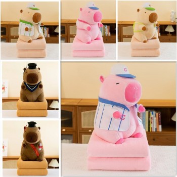 Capybara air conditioning quilt blanket