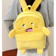 Milk Dragon anime plush backpack bag