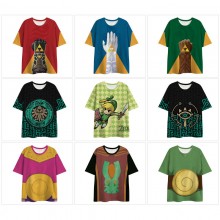 The Legend of Zelda game short sleeve t-shirt