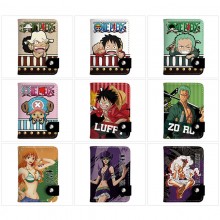 One Piece anime snap wallet buckle purse