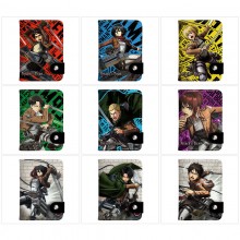 Attack on Titan anime snap wallet buckle purse