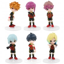 Blue Lock anime figures set(6pcs a set)(OPP bag)