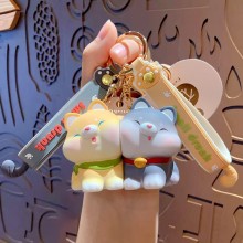 Creative Puppy figure doll key chain keychains