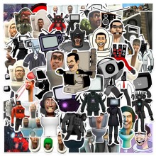 Skibidi Toilet Simulator game waterproof stickers ...