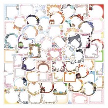 Cartoon Cute Avatar Frame anime waterproof sticker...