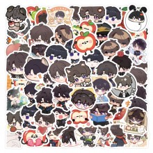 Cartoon Cute anime waterproof stickers set(105pcs ...