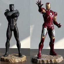 The Avengers Iron Man Black Panther Action Figure
