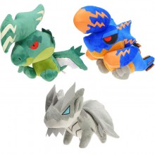 12inches Monster Hunter dragon game plush doll 30cm