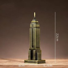 Empire State Building Metal Landmark Building Mode...